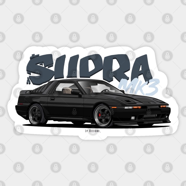 Supra Mk3 Sticker by LpDesigns_